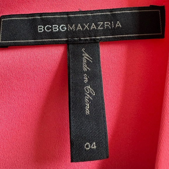 BCBG Maxazria Pink Coral “Clare” Dress - Picture 3 of 10